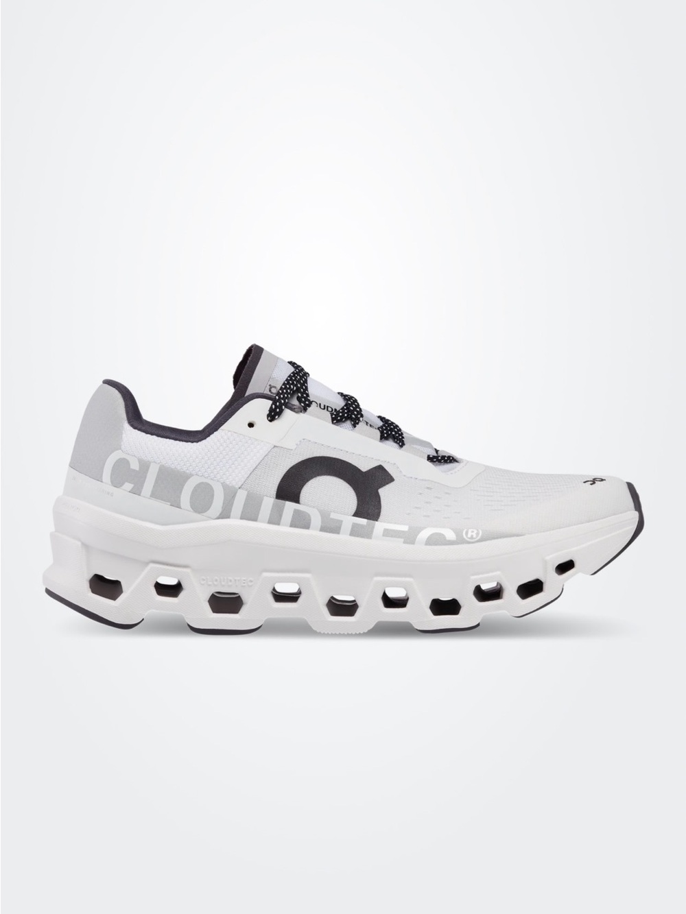 On Running White and Black CloudTec women’s Running Shoe